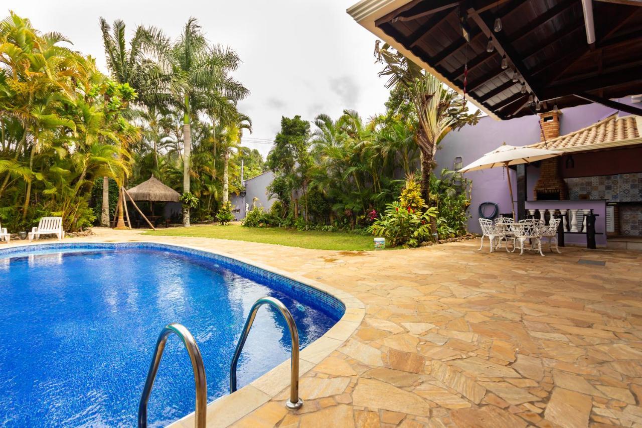O Paraiso Em Peruibe Casa Para Ate 25 Pessoas Exteriör bild
