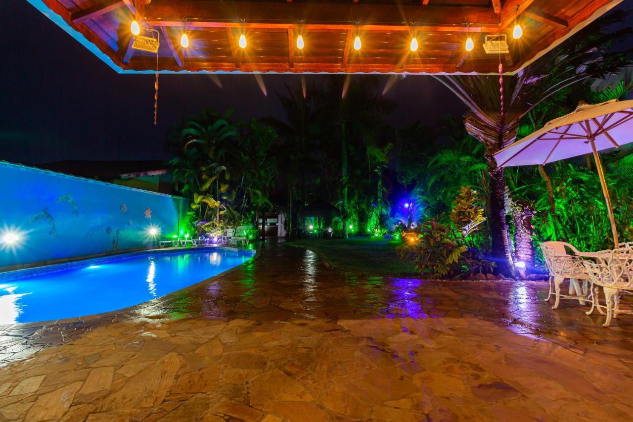O Paraiso Em Peruibe Casa Para Ate 25 Pessoas Exteriör bild