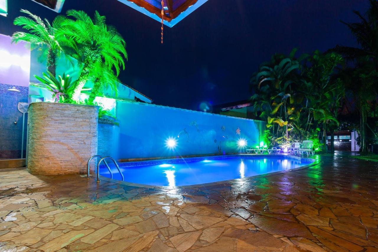 O Paraiso Em Peruibe Casa Para Ate 25 Pessoas Exteriör bild