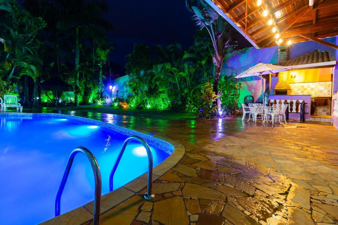 O Paraiso Em Peruibe Casa Para Ate 25 Pessoas Exteriör bild