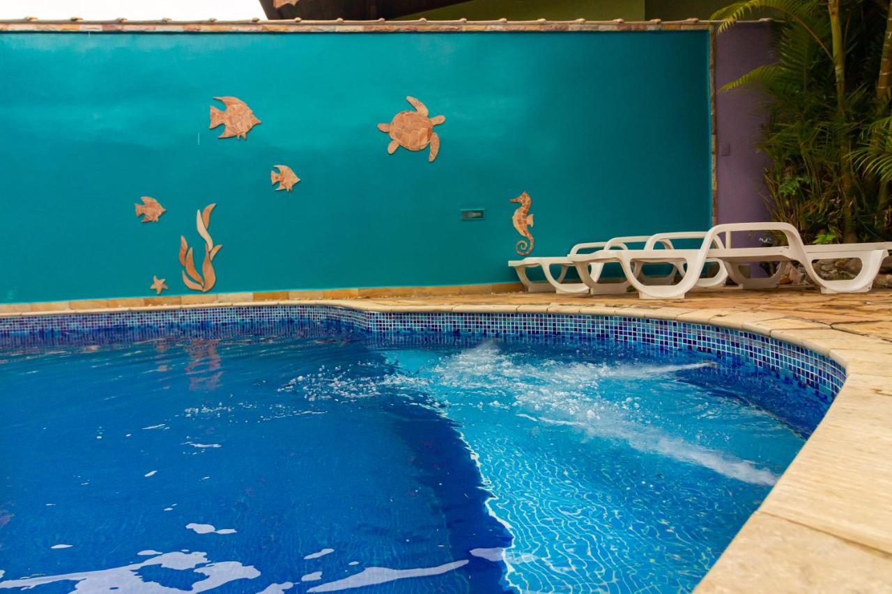 O Paraiso Em Peruibe Casa Para Ate 25 Pessoas Exteriör bild