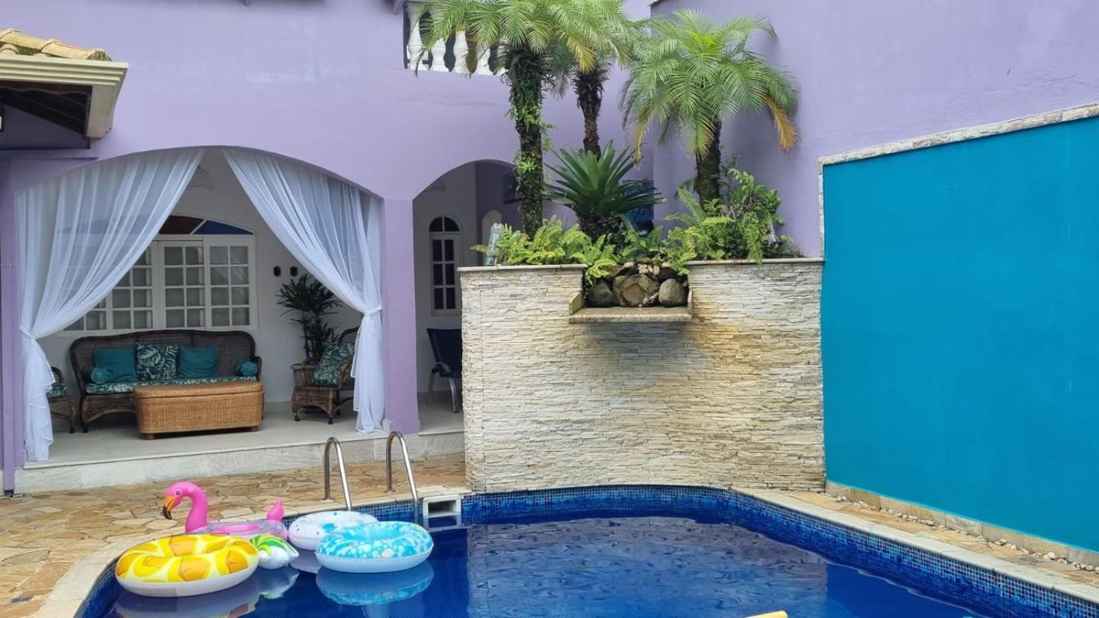 O Paraiso Em Peruibe Casa Para Ate 25 Pessoas Exteriör bild